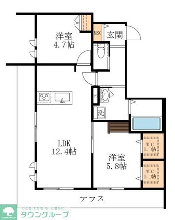 Edel Maisonの物件間取画像